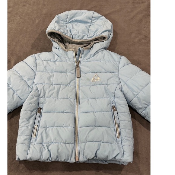 Gerry Other - Gerry Kids Light Blue Hooded Puffer Jacket Full Zip Quilted Coat 2T